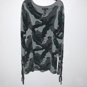 INC camo  top